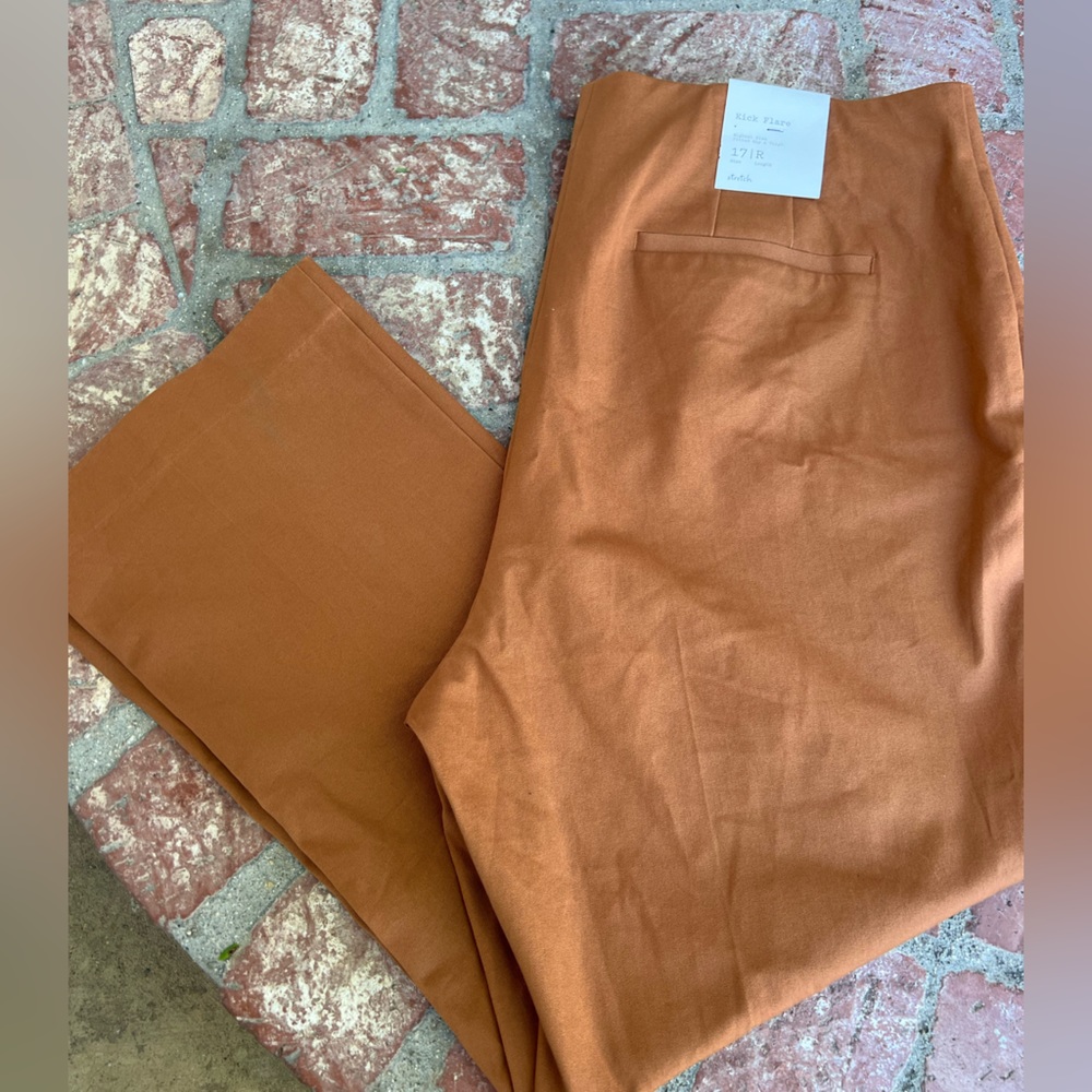 NWT A New Day Kick Flare size 17. Burnt orange color.